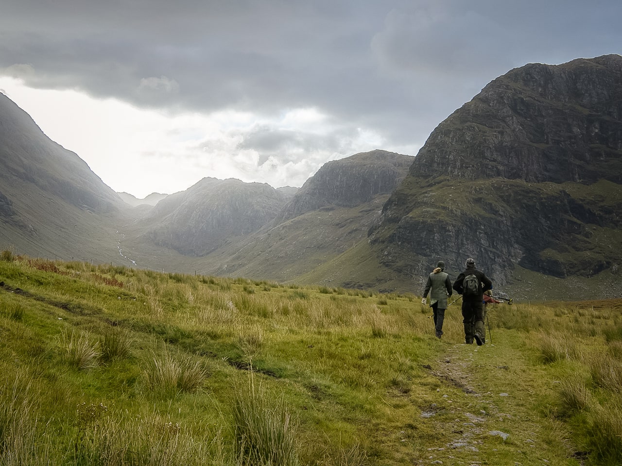 Walking and hiking in Scotland Highlands