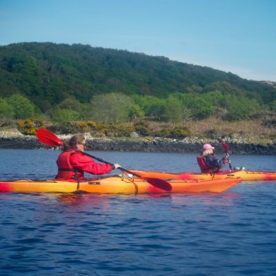 The Scottish coastline by kayak
