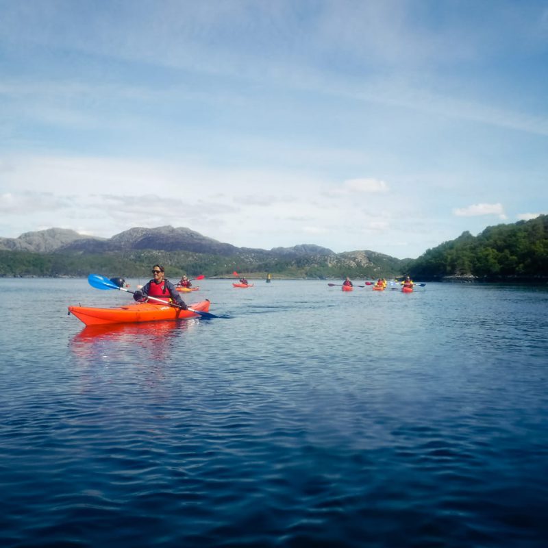 Best place for Scottish sea Kayaking